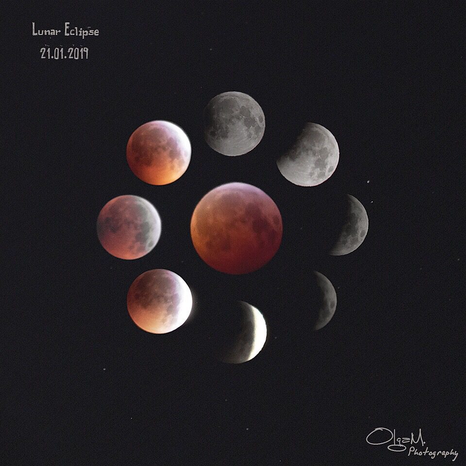 Moon Full Moon Astronomy Lunar Eclipse Astrophotography Lunar Eclipse